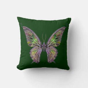 Exotic Butterfly Reversible Pillow