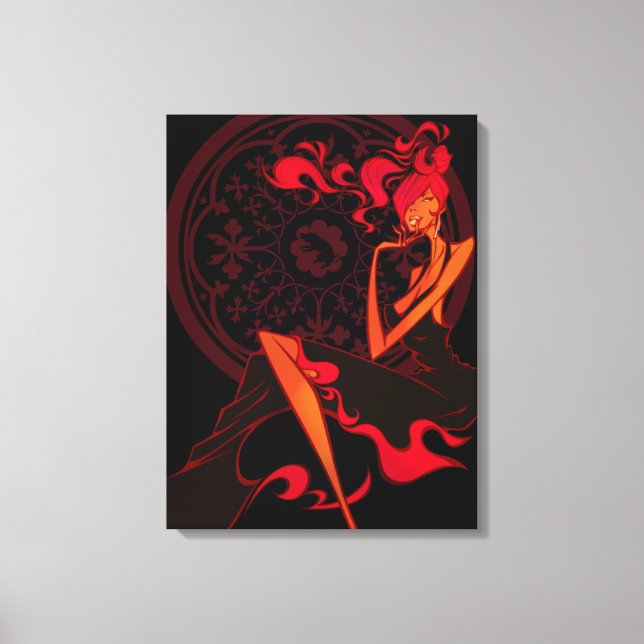 EXOTIC CANVAS PRINT (Front)
