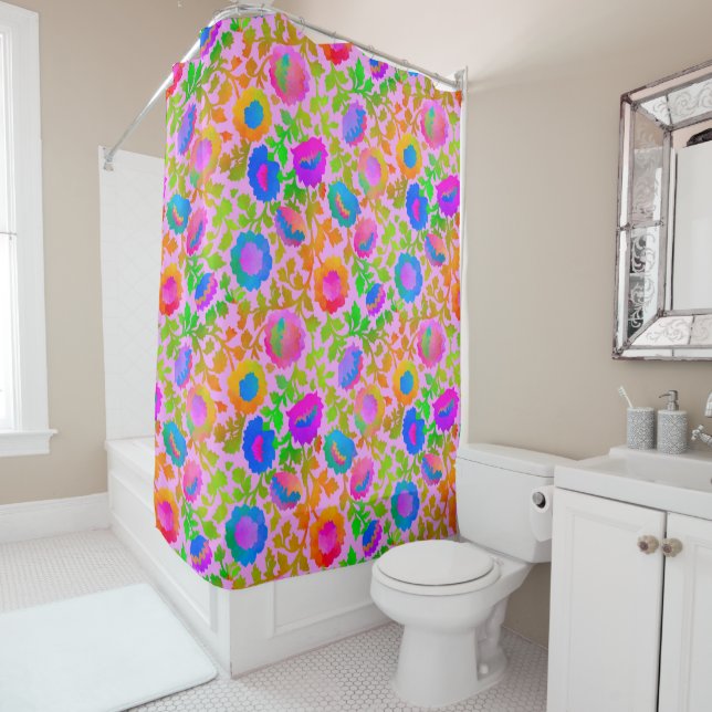 Exotic Chintz Floral Blush Pink (In Situ)
