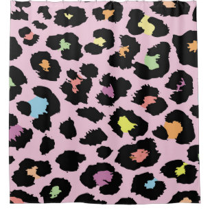 exotic colourful wild leopard design hand drawn fa