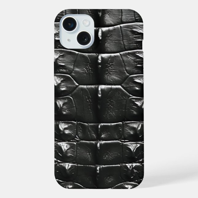 Exotic Crocodile Skin Texture iPhone Case (Back)