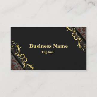 Exotic Damask Business Card