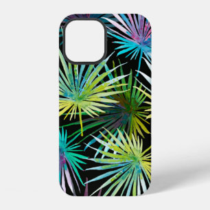 Exotic decorative seamless watercolor pattern with iPhone 12 case