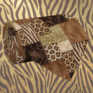 Exotic Faux Silk   Luxury Wild Animal Gentleman's Tie