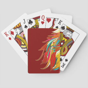 Exotic Feathers Playing Cards