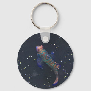 Exotic Fish Picture Keychain
