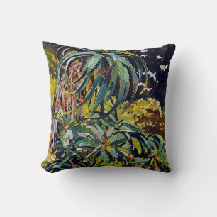 Exotic Flora #12 at SunshineDazzle Throw Pillow