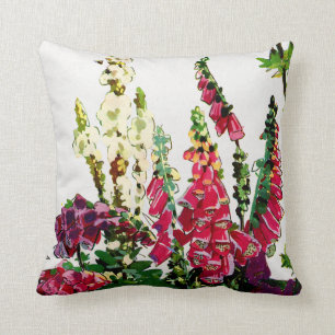 Exotic Flora #1 at SunshineDazzle Throw Pillow