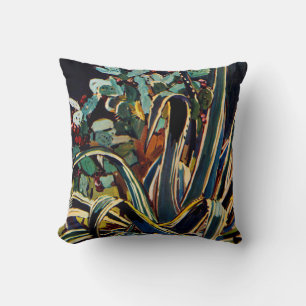Exotic Flora #4 at SunshineDazzle Throw Pillow