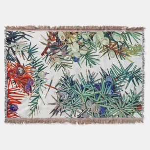 Exotic Flora #7 at SunshineDazzle Throw Blanket