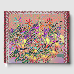 Exotic Flower Garden Guest Book