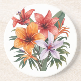 Exotic Flowers – Coasters