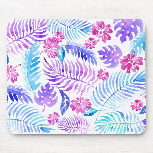 Exotic Flowers Mouse Pad (Front)