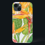 Exotic Flowers Watercolor iPhone 13 Case<br><div class="desc">Exotic Flowers Watercolor Artist: Tim OToole</div>