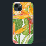 Exotic Flowers Watercolor iPhone 13 Case<br><div class="desc">Exotic Flowers Watercolor Artist: Tim OToole</div>