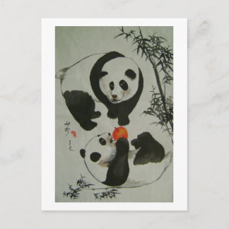 exotic food postcard