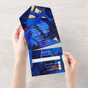 Exotic Forest All In One Invitation