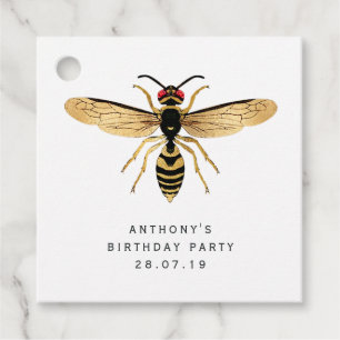 Exotic Forest Favour Tags