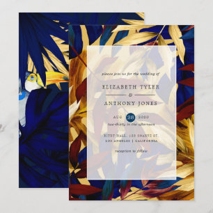 Exotic Forest Wedding Invitation