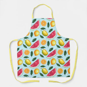 Exotic Fruit Pattern Apron