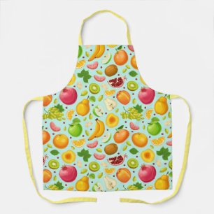 Exotic Fruit Pattern Apron