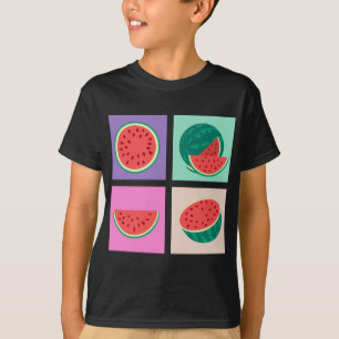 Exotic Fruit Pop Art Tropical Summer Vacation Wate T-Shirt