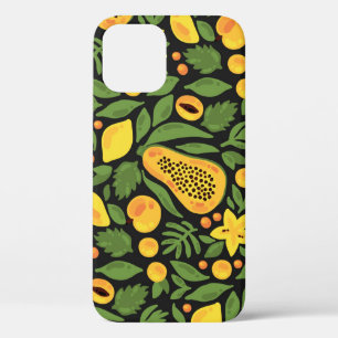 Exotic Fruits: Colourful Summer Seamless iPhone 12 Case