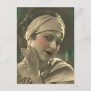 Exotic Headband Postcard