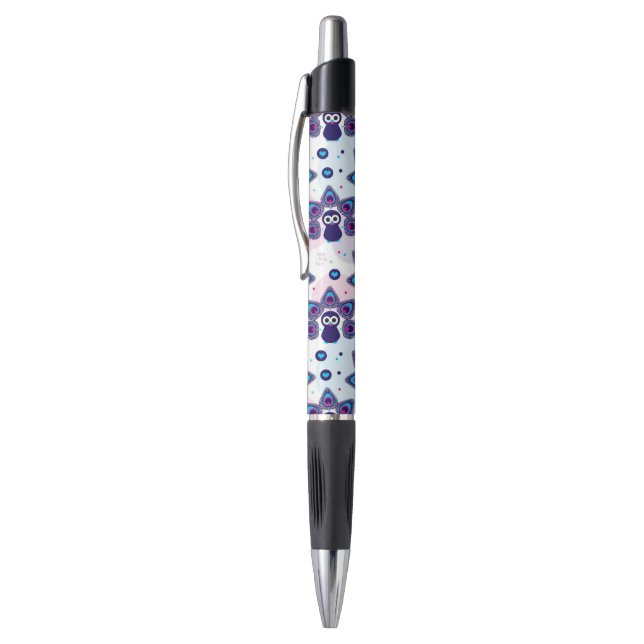 exotic india peacock pattern pen (Top (Vertical))