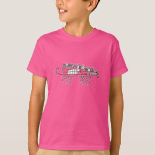 Exotic insect alien monster drawing T-Shirt