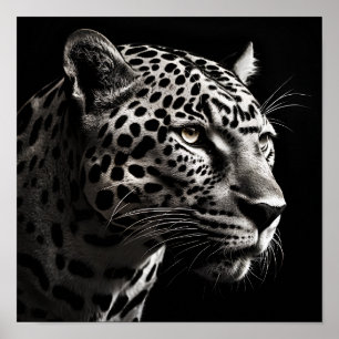 Exotic jaguar digital print