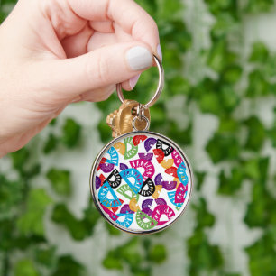 Exotic Kiwi Cocktail (Spain & New Zealand) Keychain