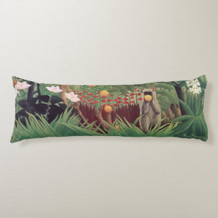Exotic Landscape, 1910 Body Pillow