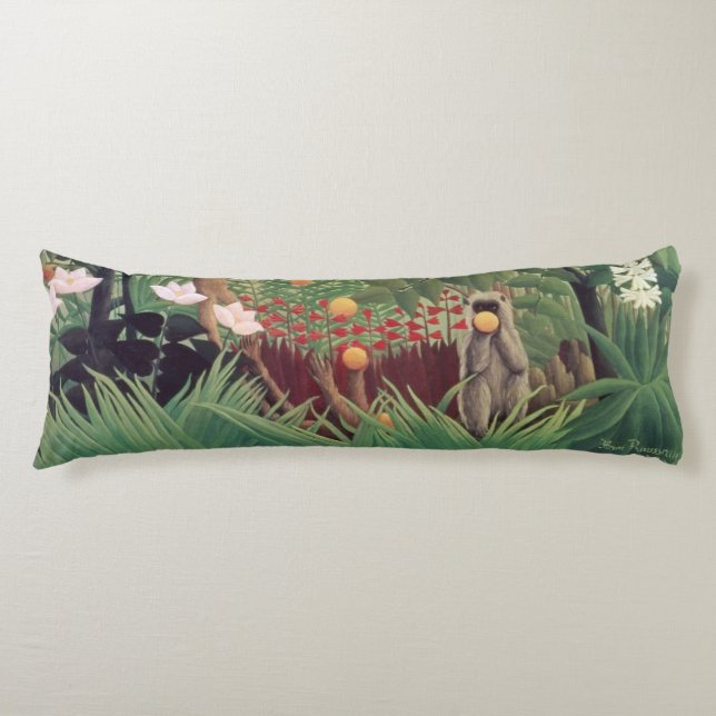 Exotic Landscape, 1910 Body Pillow (Front)
