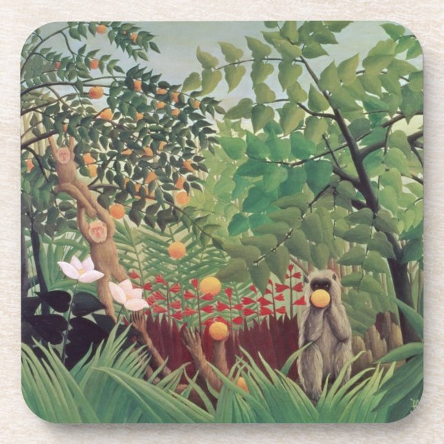 Exotic Landscape, 1910 Coaster (Front)