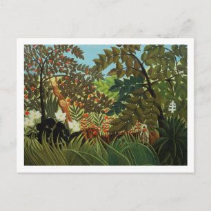 Exotic landscape postcard