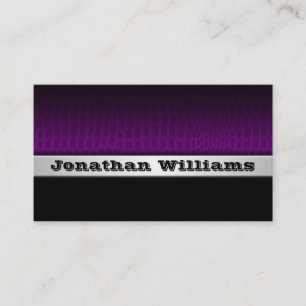 Exotic Leather Modern Professional Business Cards