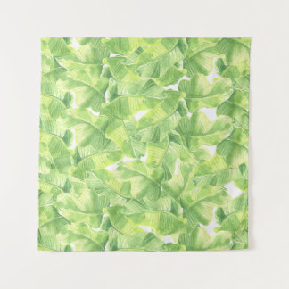 Exotic Leaves: Seamless Watercolor Tapestry
