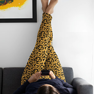 Exotic Leopard Safari Print Leggings