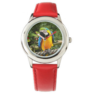 Exotic Macaw Parrot Watch