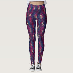 Exotic Motif Petal Maid Of Honour Petite Leggings