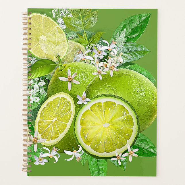Exotic Musk Limes & Basil from Bangkok Planner (Front)