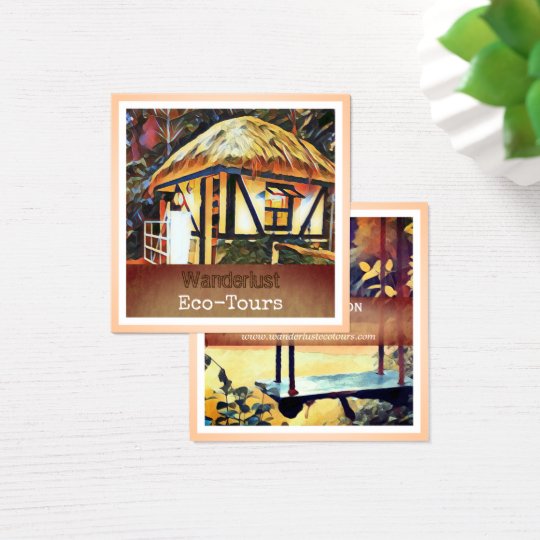 Exotic Nature Eco Travel & Tourism Business Card