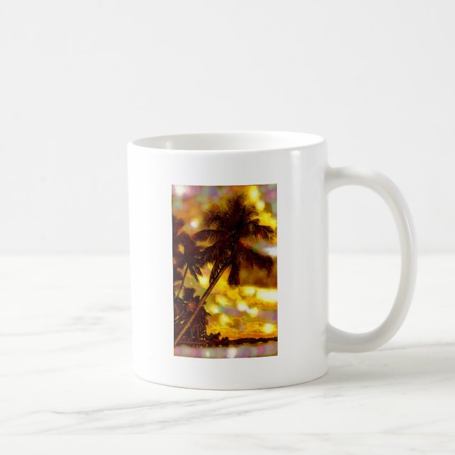 Exotic Palm Tree Coffee Mug (Right)