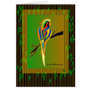 Exotic Parrot by Debbie Jensen