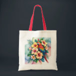 Exotic Parrot Tote Bag<br><div class="desc">A colorful and exotic design to add a warm and exotic touch to your everyday life.</div>