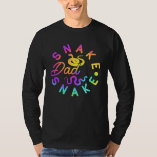 Exotic Pet Snake Reptile Snake Dad T-Shirt