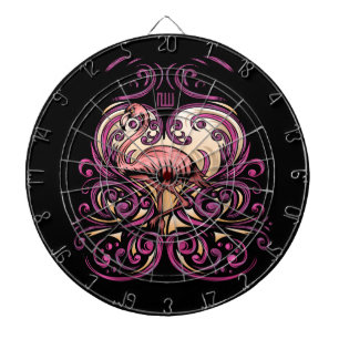 Exotic Pink Dartboard