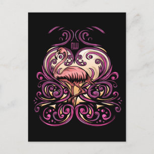 Exotic Pink Postcard