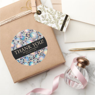 Exotic Posh Wedding Stickers